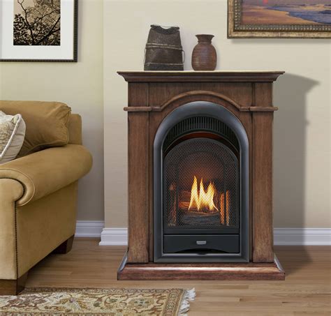 procom vent free gas fireplace